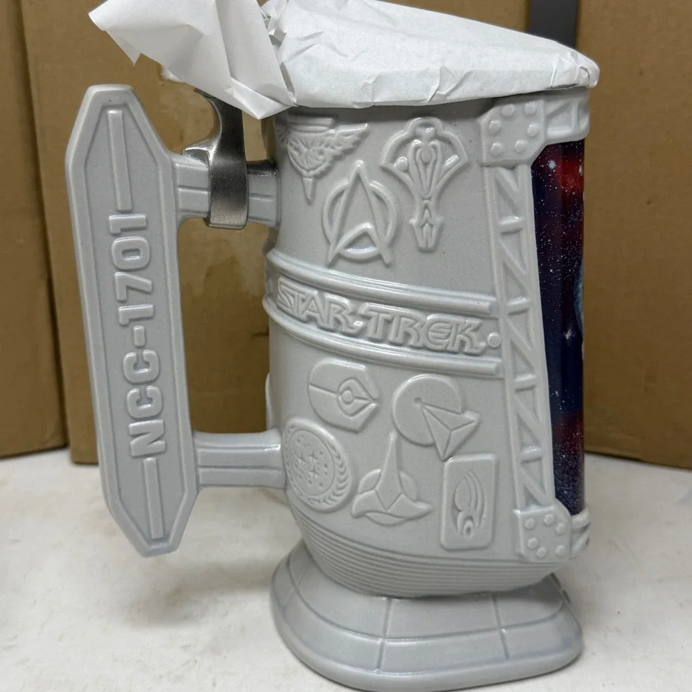 Star Trek Longton‎ Crown Stein Set Doomsday Machine Defector Redemption 1997